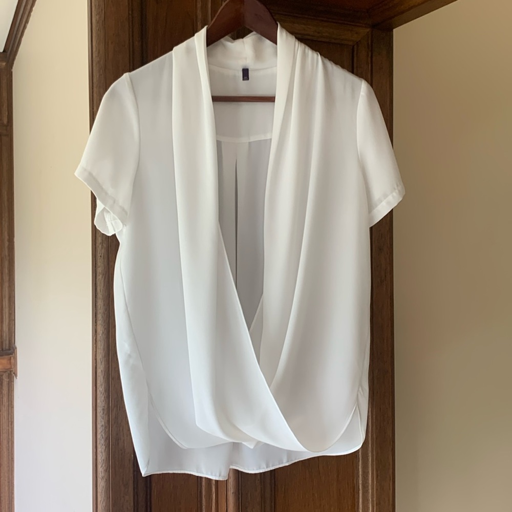 SOLD - Not For Sale 
NYDJ wrap front top